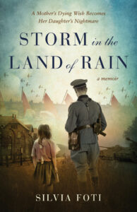 Storm in the Land of Rain the book written by Silvia Foti who is interviewed by Michael Kretzmer, Producer and director of J'Accuse! the documentary